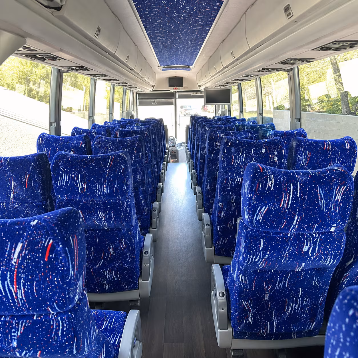 bethlehem charter bus services interior