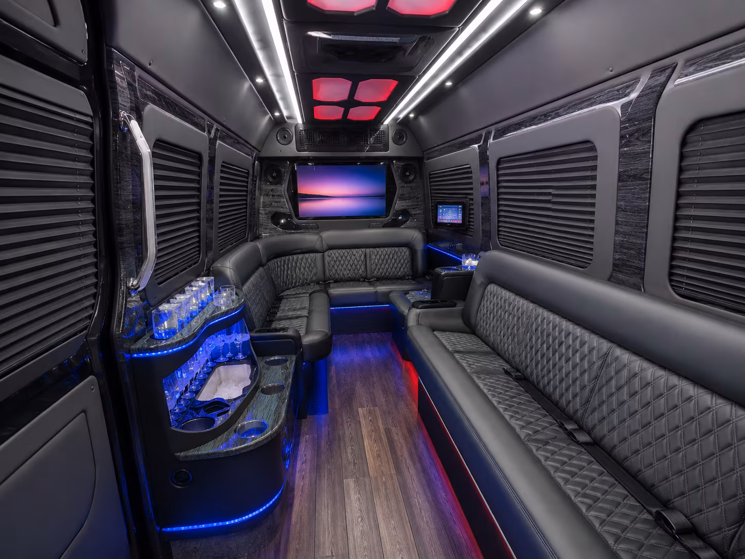 bethlehem party bus interior