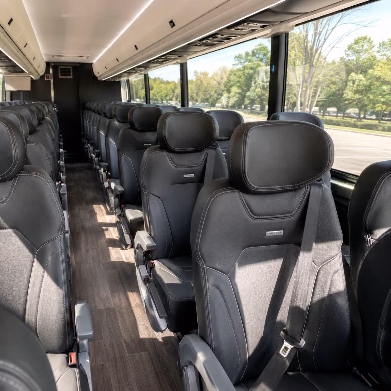 bethlehem private event transportation onboard seating