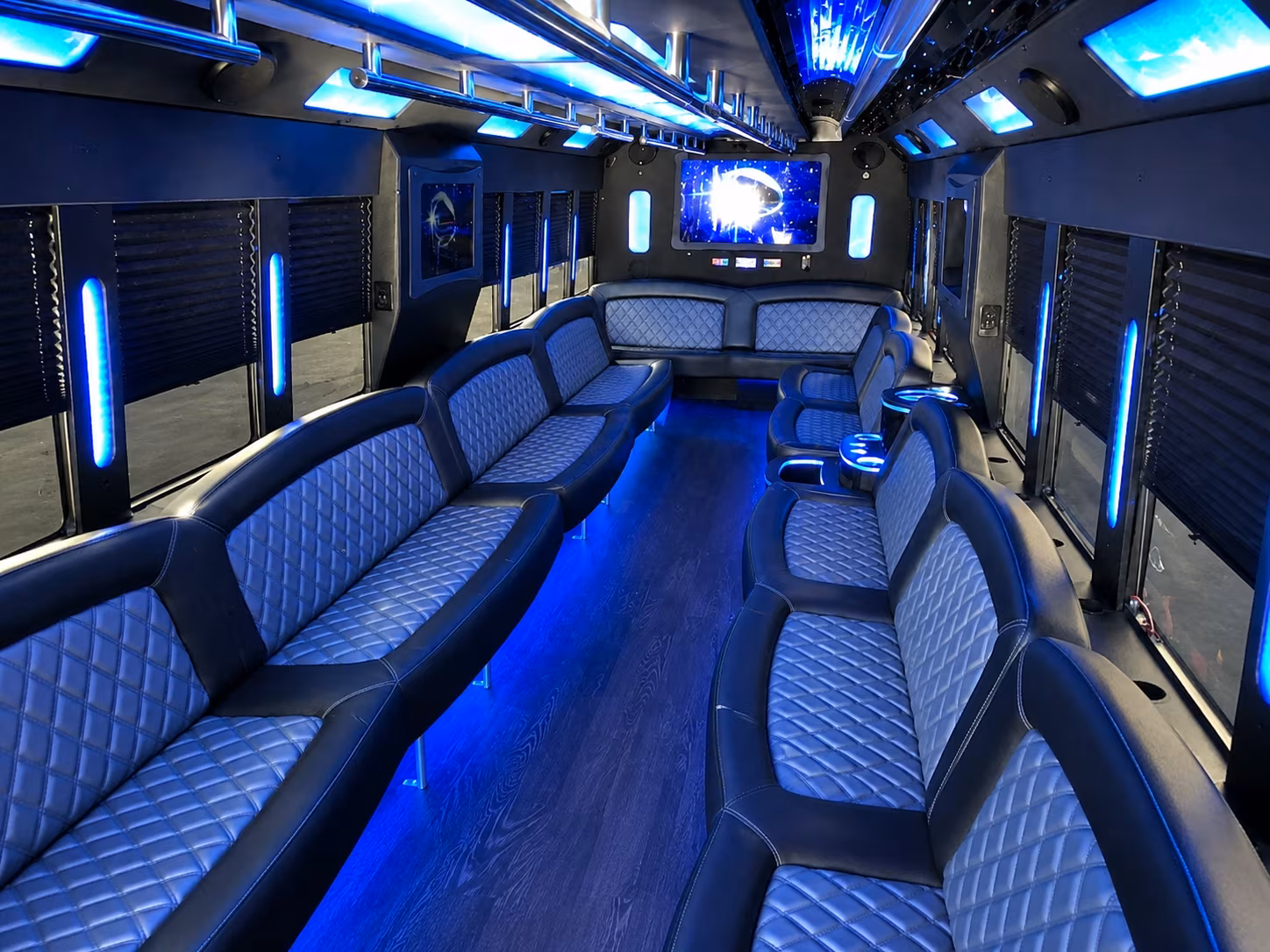 party buses for tailgates postgame bars and everything between